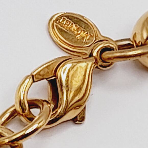 Vintage Monet Gold Plated 24” Link Chain Necklace w/ Lobster Clasp - Picture 7 of 10